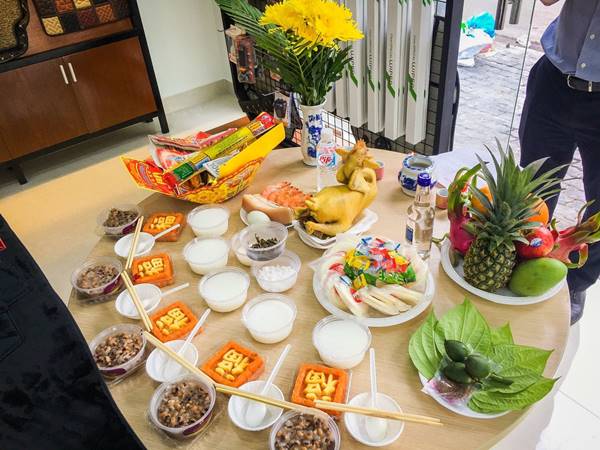 Mâm lễ cúng nhập trạch Mâm lễ cúng nhập trạch